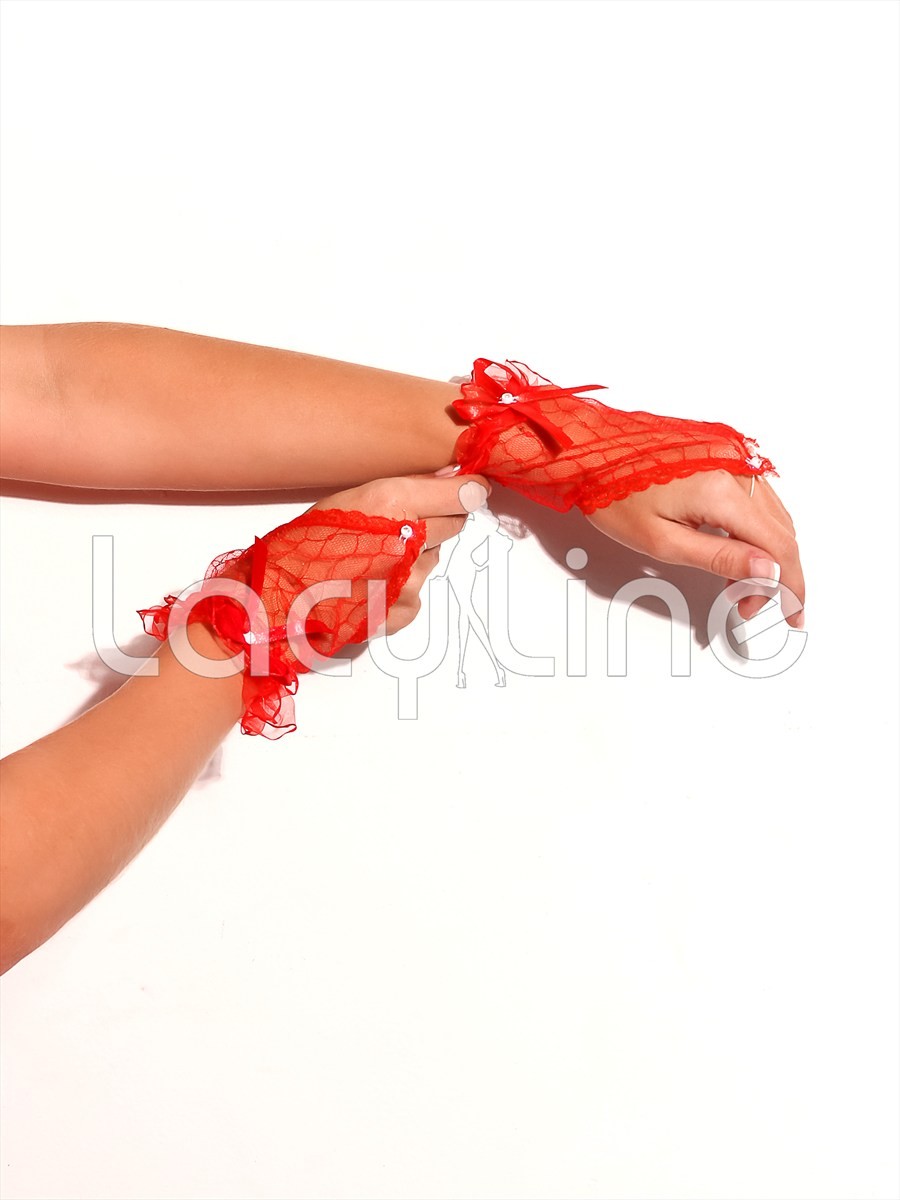 Lace Fingerless Gloves