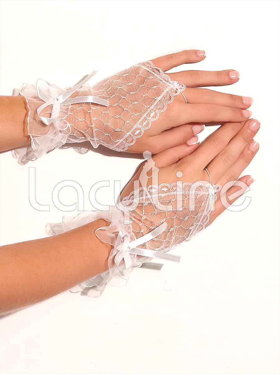 Lace Fingerless Gloves