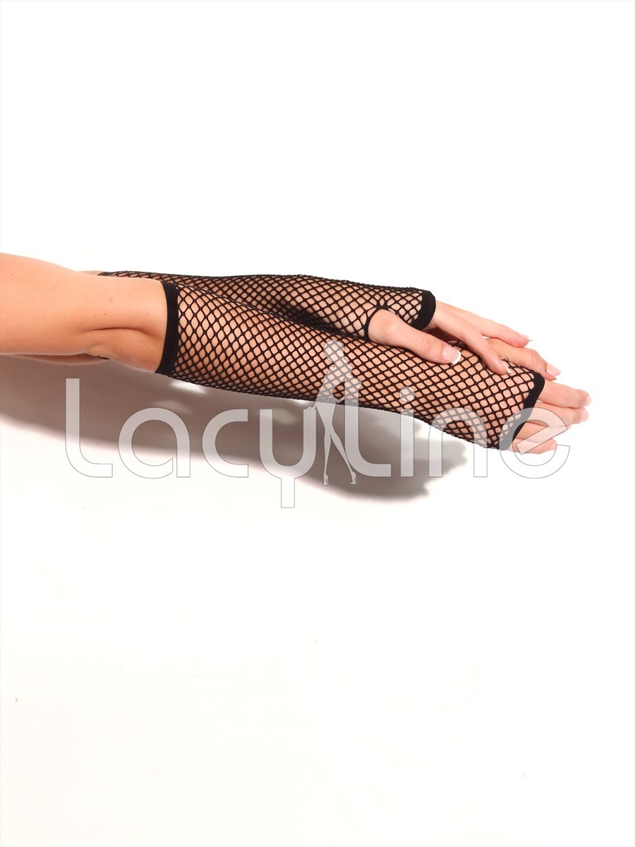 Fishnet Arm Warmers